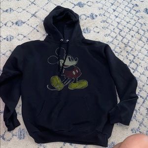 Black Mickey Hoodie